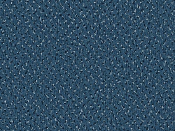 „Vorwerk Alexis Teppichboden in Blau – gleichmäßige Velours-Oberfläche in klassischer Farbgebung“